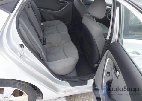 2013 Hyundai Elantra Gls из США, поврежденный, VIN KMHDH4AE5DU759846